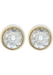 Adelia&acute;s Paar Ohrh&auml;nger ADELIA ́S "Damen Ohrringe &ndash; Ohrstecker aus Edelstahl mit Zirkonia", Damen, Gr. Damen, Edelstahl, gold, Ohrringe, Ideal zum Verschenken &ndash; schlicht und stilvoll