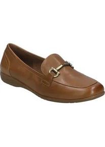 Ballerina Josef Seibel "Fenja 26, camel", Damen, Gr. 40, braun (camel), Obermaterial: 100% Rindsleder Leather cow., Schuhe Ballerina