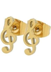 Adelia&acute;s Paar Ohrh&auml;nger ADELIA ́S "Damen Ohrringe &ndash; Ohrstecker aus Edelstahl", Damen, Gr. Damen, Edelstahl, gold, Ohrringe, Ein stilvolles Geschenk f&uuml;r besondere Momente