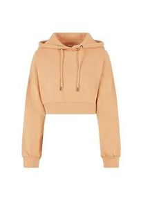 Kapuzenpullover DEF "DEF Herren Cropped Hoody", Herren, Gr. XL, coral, 80% Baumwolle, 20% Polyester, unifarben, normal, ohne Ausschnitt, Pullover Kapuzenpullover