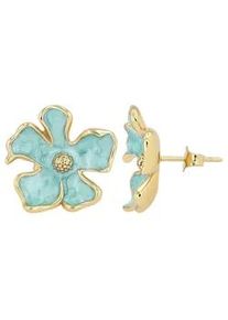 Adelia&acute;s Paar Ohrh&auml;nger ADELIA ́S "Damen Ohrringe &ndash; Ohrstecker aus Edelstahl mit Emaille", Damen, Gr. Damen, Edelstahl, gold, Ohrringe, Ideal als Geschenk f&uuml;r besondere Anl&auml;sse