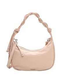 Beuteltasche Tamaris "Beutel TAS Keona", Damen, Gr. B/H/T: 33cm x 26cm x 11cm 0, rosa (lightrose 646), Polyurethan, Taschen Beuteltasche