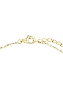 Armband Amor "Schmuck Geschenk, Schleife", gelbgoldfarben, Armb&auml;nder, Damen, 20cm, Silber 925 (Sterlingsilber), Armband