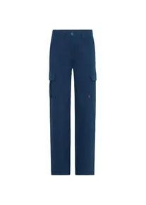 Cargohose oxmo "Cargohose OXIBEN CARGO", Damen, Gr. 38, L&auml;nge 30, blau (marineblaus), Obermaterial: 98% Baumwolle CO. 2% Elasthan EL., Hosen Cargohose
