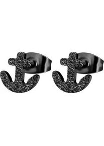 Adelia&acute;s Paar Ohrh&auml;nger ADELIA ́S "Damen Ohrringe &ndash; Ohrstecker aus Edelstahl", Damen, Gr. Damen, Edelstahl, schwarz, Ohrringe, Zum Verschenken &ndash; passend f&uuml;r viele Anl&auml;sse