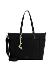 Shopper SURI FREY "Shopper SFY Sissy", Damen, Gr. B/H/T: 50cm x 32cm x 18cm 0, schwarz (schwarz 100), Polyester, Taschen Shopper