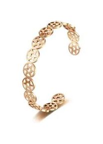 Armreif AILORIA "Armreif ALYNA", gold (ros&eacute;gold), Armb&auml;nder, Damen, Edelstahl, Armreif