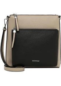 Emily & Noah Umh&auml;ngetasche EMILY & NOAH "Umh&auml;ngetasche E&N Harisa", Damen, Gr. B/H/T: 27cm x 27cm x 6cm 0, beige (beige grau 408), Polyurethan, Taschen Umh&auml;ngetasche