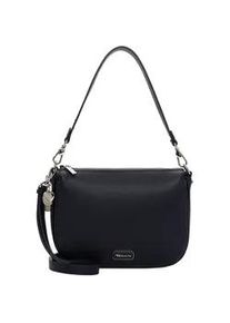 Umh&auml;ngetasche Tamaris "Umh&auml;ngetasche TAS Katharina", Damen, Gr. B/H/T: 26cm x 20cm x 6cm 0, blau (blau 500), Polyurethan, Taschen Umh&auml;ngetasche