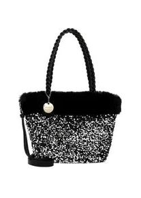 Emily & Noah Shopper EMILY & NOAH "Shopper E&N Hara", Damen, Gr. B/H/T: 38cm x 27cm x 14cm 0, silber (silber 830), Polyester, Taschen Shopper