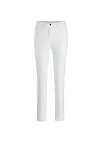 Regular-fit-Jeans GOLDNER "Damen Jeans Slim Fit LOUISA mit Stretch-Anteil", Damen, Gr. 48, N-Gr, wei&szlig;, Obermaterial: 70% Baumwolle CO. 27% Polyester PES. 3% Elasthan EL., Jeans