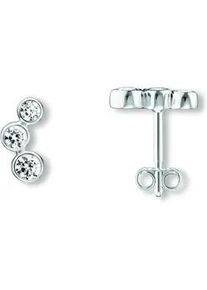 Paar Ohrh&auml;nger ONE ELEMENT "Zirkonia Ohrringe Ohrstecker aus 925 Silber", silber, Ohrringe, Damen, Damen,mit Zirkonia, Silber 925 (Sterlingsilber), Ausdruck von Individualit&auml;t &ndash; dezent, bedeutungsvoll, nah am Herzen