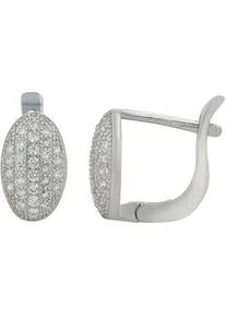 Adelia&acute;s Klappcreolen ADELIA ́S "Damen Ohrringe &ndash; Klappcreole aus 925 Silber", Damen, Gr. Damen, Silber 925 (Sterlingsilber), silber, Ohrringe Klappcreolen, Eine sch&ouml;ne Geschenkidee f&uuml;r jeden Anlass