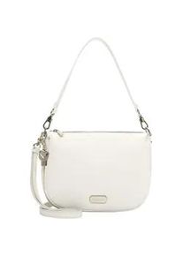 Umh&auml;ngetasche Tamaris "Umh&auml;ngetasche TAS Katharina", Damen, Gr. B/H/T: 26cm x 20cm x 6cm 0, wei&szlig; (wei&szlig; 300), Polyurethan, Taschen Umh&auml;ngetasche