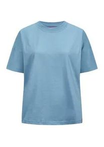 T-Shirt SALZHAUT "Shirt LEEV", Damen, Gr. XXL, blau (ice blau), Obermaterial: 100% Baumwolle CO., Shirts T-Shirt