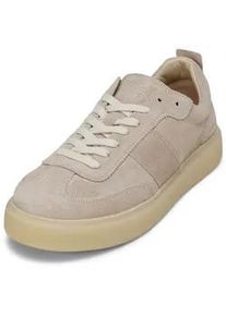 Marc O'Polo Sneaker MARC O'POLO "aus ge&ouml;ltem Veloursleder", Herren, Gr. 41, light taupe, Obermaterial: 100% Leder (Rind), unifarben, Schuhe Sneaker
