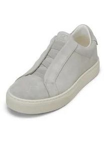 Marc O'Polo Sneaker MARC O'POLO "aus weichem Veloursleder", Herren, Gr. 45, light grau, Obermaterial: 100% Leder (Rind), unifarben, Schuhe Sneaker