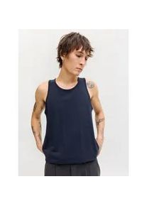 Jack & Jones Muscleshirt JACK & JONES "JJEORGANIC BASIC TANKTOP NOOS", Herren, Gr. L, navy blazer, Jersey, Obermaterial: 100% Baumwolle, unifarben, normal, Rundhals, Shirts, Baumwolle, Rundhalsausschnitt