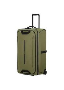 Reisetasche Samsonite "ECODIVER DUFFLE/WH, verschiedene Gr&ouml;&szlig;en", Gr. B/H/T: 44cm x 79cm x 31cm, waxed wasabi, Polyester, Taschen Reisetasche, TSA-Schloss und Trolley-Gest&auml;nge