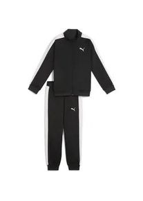 Jogginganzug Puma "T7 Always On Trainingsanzug Kinder", Jungen, Gr. 104, schwarz, Obermaterial: 100% Polyester; Rippe: 2% Elasthan, 98% Polyester, Sportanz&uuml;ge Jogginganzug