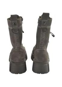 Stiefel Buffalo "Buffalo ESCAPE LACE UP HI WARM", Damen, Gr. 40, taupe, Kunstfaser, unifarben, Schuhe Stiefel