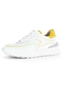Sneaker Gabor "Sneaker low", Damen, Gr. 40, wei&szlig;, Schuhe Sneaker