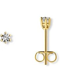Paar Ohrh&auml;nger ONE ELEMENT "Zirkonia Ohrringe Ohrstecker aus 333 Gelbgold", gold, Ohrringe, Damen, Damen, Gelbgold 333 Gold, Gelbgold 333, Gold, Bedeutungsvoll & zeitlos &ndash; ein Begleiter mit Pers&ouml;nlichkeit