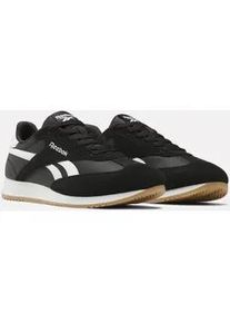 Sneaker Reebok CLASSIC "Reebok WORLD 70", Herren, Gr. 45, schwarz, wei&szlig;, gum, Leder, Synthetik, Textil, Schuhe Sneaker