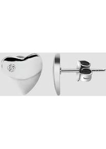 Adelia&acute;s Paar Ohrh&auml;nger ADELIA ́S "Damen Ohrringe &ndash; Ohrstecker aus 925 Silber mit Zirkonia", Damen, Gr. Damen, Silber 925 (Sterlingsilber), silber, Ohrringe, Zum Verschenken &ndash; ideal zum Jubil&auml;um