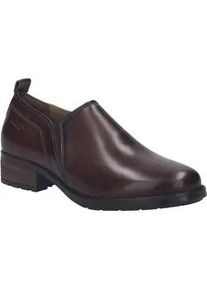 Slipper Josef Seibel "Kate 13, castagne", Damen, Gr. 42, braun (castagne), Obermaterial: 100% Rindsleder Leather cow., Schuhe Slipper