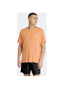 Laufshirt Adidas PERFORMANCE "ADI365 RUNNING ESSENTIALS", Herren, Gr. S, dusky orange, Obermaterial: 100% Polyester, Rundhals, Shirts Laufshirt