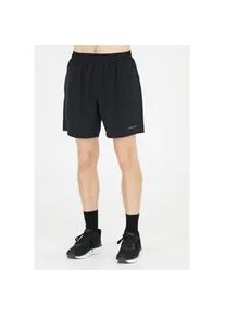Shorts Endurance "Kros", Herren, Gr. 4XL, EURO-Gr&ouml;&szlig;en, schwarz, 95% Polyester, 5% Elasthan, unifarben, kurz, Hosen Shorts, mit praktischem Dehnbund