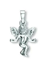 Kettenanh&auml;nger ONE ELEMENT "Engel Anh&auml;nger aus 925 Silber", silber, Schmuckanh&auml;nger, M&auml;dchen, Silber 925 (Sterlingsilber), Kettenanh&auml;nger, Feine Gestaltung &ndash; ein Sinnbild mit ruhiger Eleganz