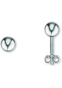 Paar Ohrh&auml;nger ONE ELEMENT "Kugel Ohrringe Ohrstecker aus 925 Silber", silber, Ohrringe, Damen, Damen, Silber 925 (Sterlingsilber), Zartes Emblem &ndash; unaufdringlich und dennoch ausdrucksstark