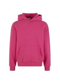 Kapuzenpullover Urban Classics "Urban Classics Ultra Heavy Oversized Hoody", Herren, Gr. XL, hibiskuspink, 80% Baumwolle, 20% Polyester, unifarben, normal, ohne Ausschnitt, Pullover Kapuzenpullover