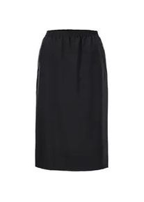 Midirock GOLDNER "Kurzgr&ouml;&szlig;e Knitterfreier Reiseschlupfrock", Damen, Gr. 21, schwarz, Obermaterial: 100% Polyester PES., normal, R&ouml;cke, Ohne