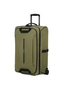 Reisetasche Samsonite "ECODIVER DUFFLE/WH, verschiedene Gr&ouml;&szlig;en", Gr. B/H/T: 43cm x 67cm x 28cm, waxed wasabi, Polyester, Taschen Reisetasche, TSA-Schloss und Trolley-Gest&auml;nge