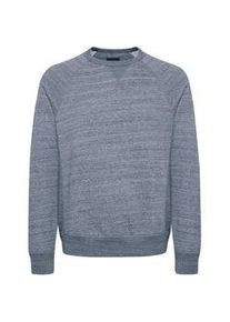 Longpullover Blend "Sweatshirtpullover BHAlton", Herren, Gr. S, blau (schwarz navy blau), Obermaterial: 60% Baumwolle CO. 40% Polyester PES., Sweatshirts Longpullover