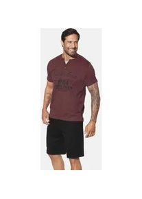 T-Shirt Jan Vanderstorm "T-Shirt NANTE", Damen, Gr. XXL, rot (dunkelrot), Obermaterial: 100% Baumwolle CO., comfort fit normal, Rundhals, Shirts T-Shirt