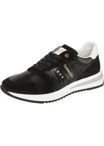 Pantofola d'Oro Sneaker PANTOFOLA D ́ORO "CLASSICO", Herren, Gr. 43, schwarz, grau, Leder, Schuhe Sneaker