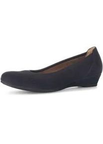 Keilpumps Gabor "Keilpumps", Damen, Gr. 42, blau, Schuhe