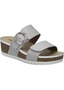 Sandale Josef Seibel "Quinn 14, mineral-kombi", Damen, Gr. 40, beige (mineral, kombi), Obermaterial: 100% Rindsleder Leather cow., Schuhe Sandale