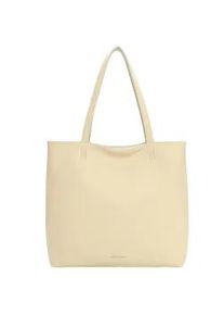 Emily & Noah Shopper EMILY & NOAH "Shopper E&N Eva", Damen, Gr. B/H/T: 39cm x 34cm x 14cm 0, gelb (lightgelb 431), Polyurethan, Taschen Shopper