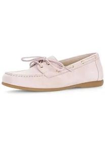 Mokassin Gabor "Mokassin", Damen, Gr. 38, rosa, Schuhe Mokassin