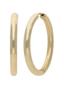 Paar Creolen Firetti "Schmuck Geschenk Silber 925 Ohrschmuck Ohrringe Klassisch" Gr. 45, gelbgoldfarben, Ohrringe, Damen, 45, Silber 925 (Sterlingsilber)