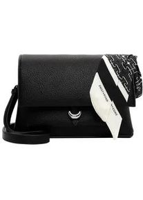 Emily & Noah Umh&auml;ngetasche EMILY & NOAH "Umh&auml;ngetasche E&N Hasina", Damen, Gr. B/H/T: 25,5cm x 18cm x 10cm 0, schwarz (schwarz 100), Polyurethan, Taschen Umh&auml;ngetasche