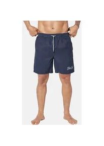 Badeshorts Jan Vanderstorm "Badeshorts ANWIK", Herren, Gr. XXL, weit, blau (dunkelblau), Obermaterial: 100% Polyester COOLMAX PES(Coolmax)., Badehosen Badeshorts
