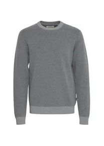 Strickfleece-Pullover Blend "Strickpullover BHPullover", Herren, Gr. M, grau (stone mix), Obermaterial: 70% Baumwolle CO. 30% Nylon NY., Pullover