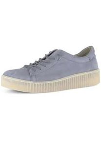 Sneaker Gabor "Sneaker low", Damen, Gr. 42, blau, Schuhe Sneaker