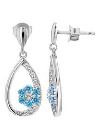 Adelia&acute;s Paar Ohrh&auml;nger ADELIA ́S "Damen Ohrringe &ndash; Ohrh&auml;nger aus 925 Silber mit Zirkonia", Damen, Gr. Damen, Silber 925 (Sterlingsilber), silber, Ohrringe, Zum Verschenken an Menschen, die Ihnen am Herzen liegen